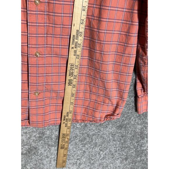 Eddie Bauer Relaxed Fit Long Sleeve Button Down Shirt Mens Size Medium Pocket‎ - Picture 7 of 7